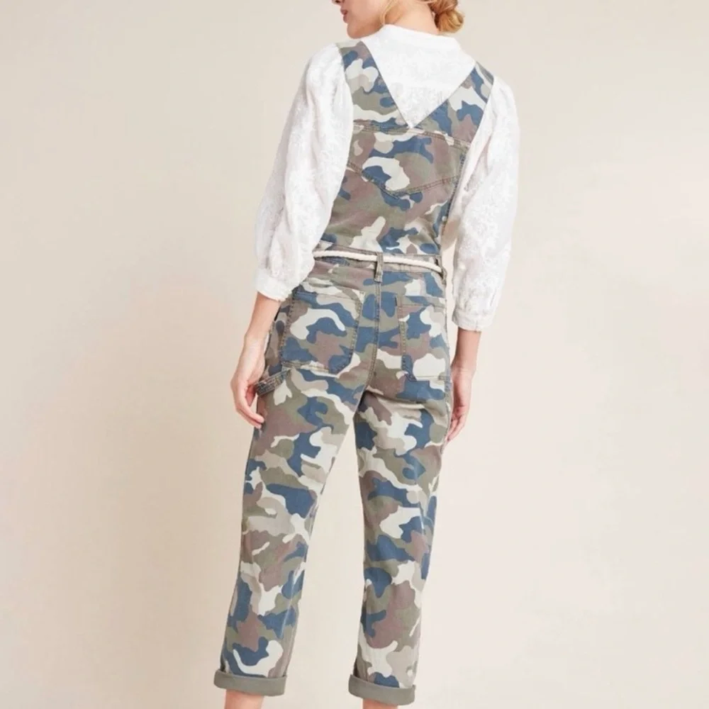 Anthropologie Carter Utility Dungarees
Camo Overalls with Rope Detail - Picture 2 of 6